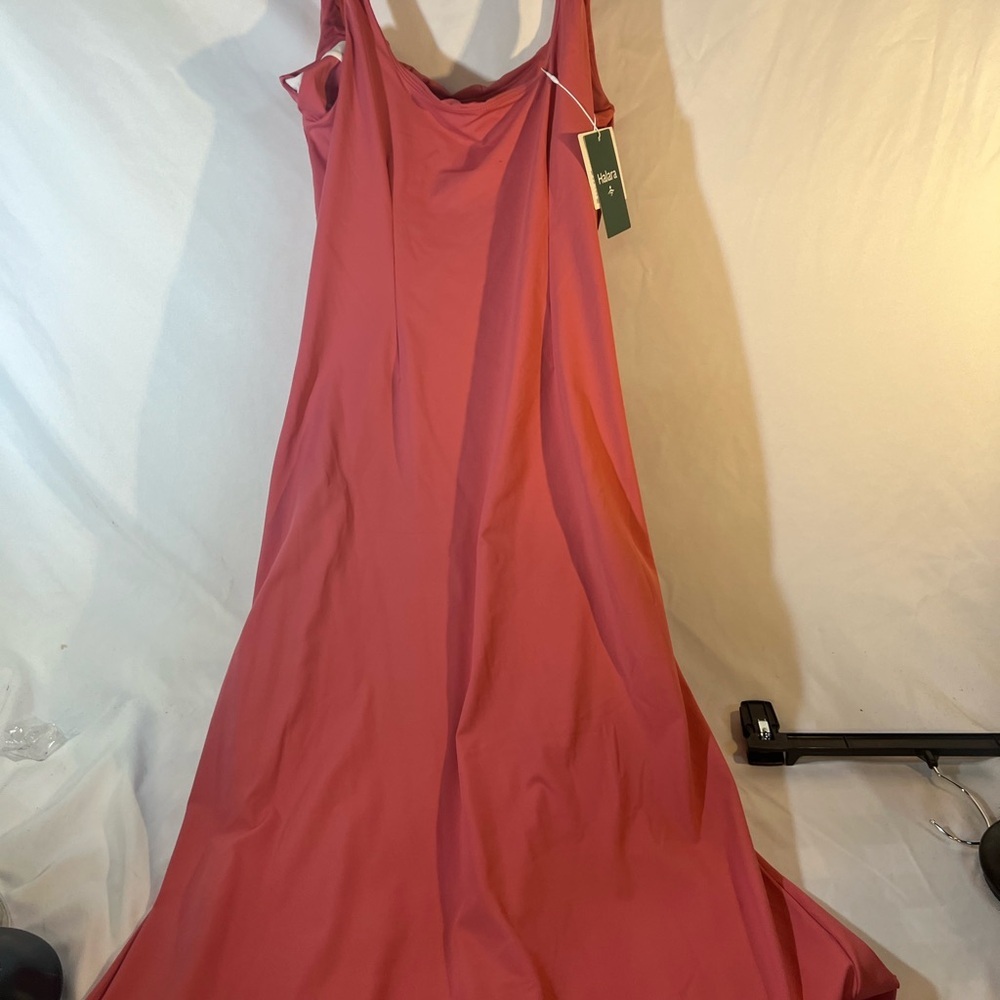 HALARA Women's Asymmetrical Coral Dress - Picture 3 of 4